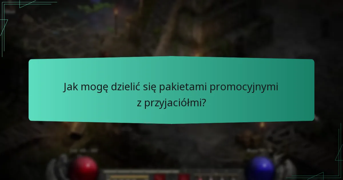 Jak działa udostępnianie w rodzinie z pakietami promocyjnymi?