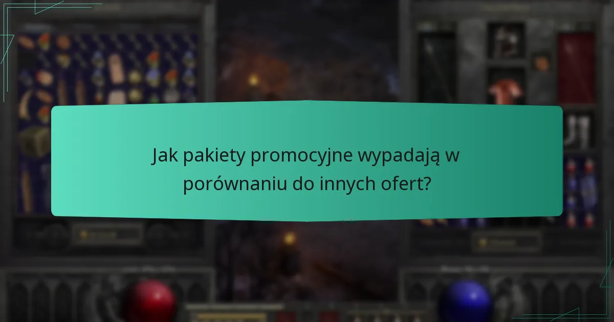 Jakie są warunki korzystania z pakietów promocyjnych?
