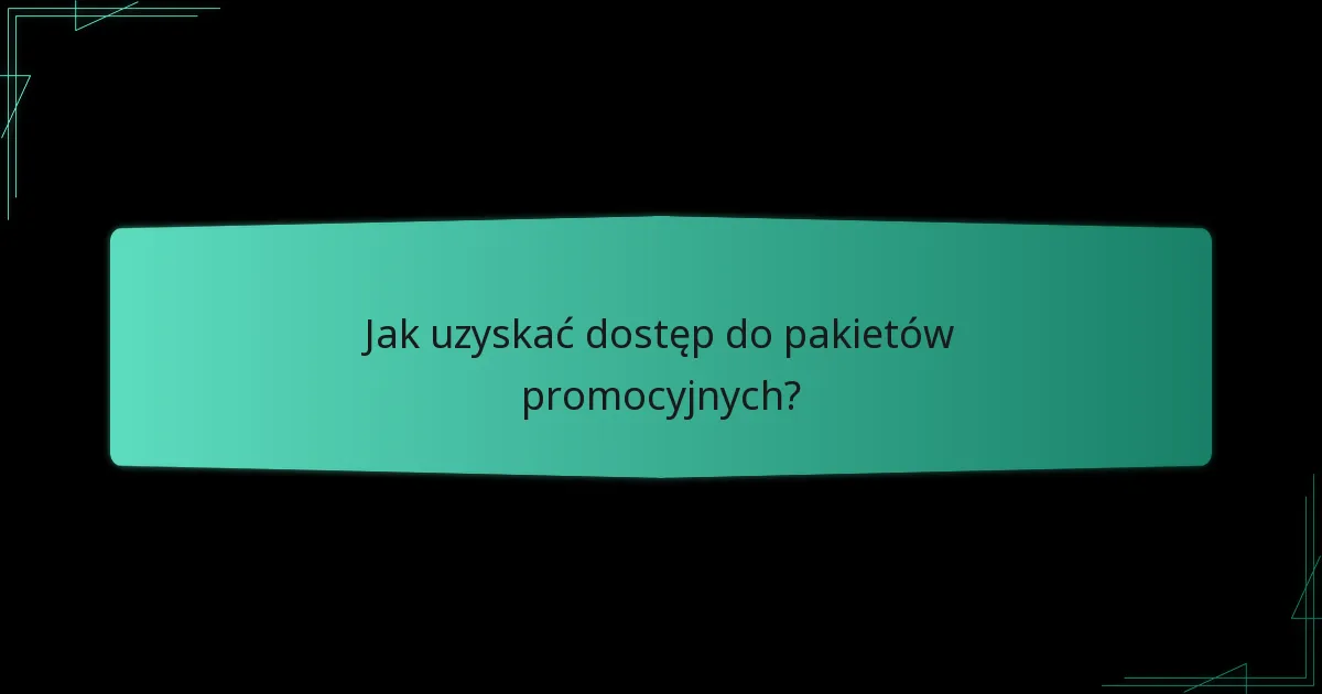 Jakie specjalne wydarzenia wpływają na pakiety promocyjne?