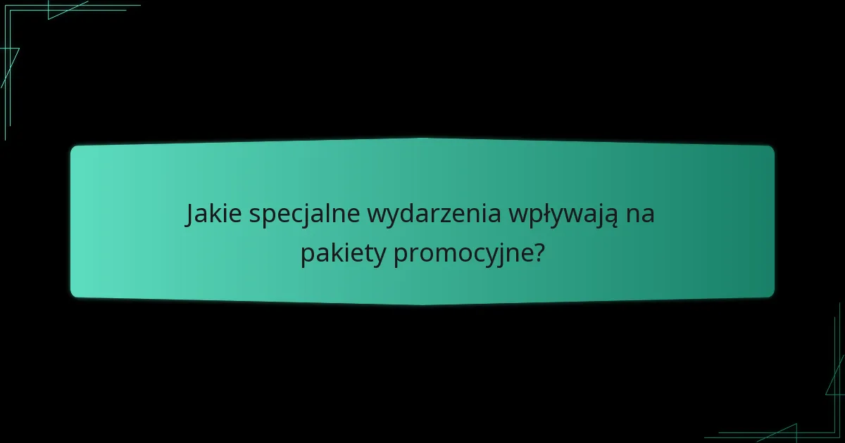 Jak uzyskać dostęp do pakietów promocyjnych?